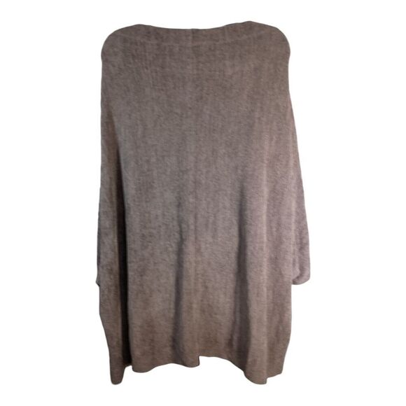 Barefoot Dreams Cozychic Ultra Lite Poncho Grey Women's Small/Medium - Picture 2 of 4